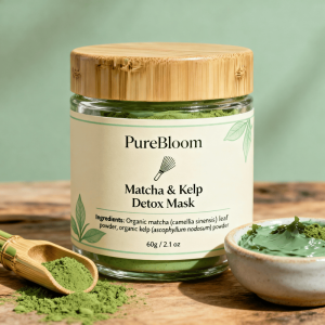 Matcha & Kelp Detox Mask (powder, 60g)